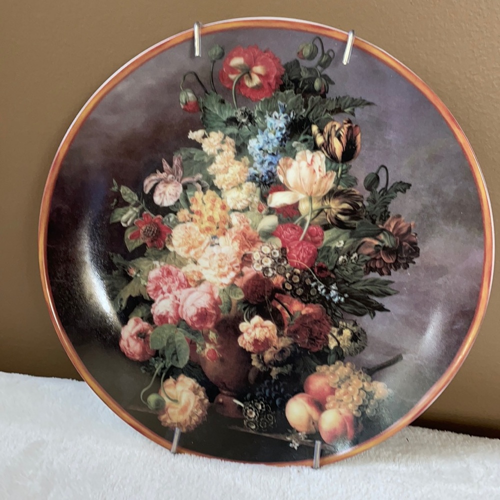 Formalities Collectible Plate By Baum Bros. Vanesa Collection